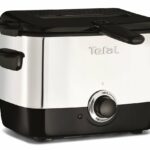 Tefal FF220040 Mini Deep Fryer, (2 Portions), 0.6 Kg Capacity, 1000 W, Stainless Steel, One Size