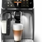 Philips 5400 Series Fully Automatic Espresso Machine - 12 Coffees, Easy-To-Clean LatteGo Milk System, Intuitive Display, Customizable Coffee Settings, Sleek Design(EP5446/70)
