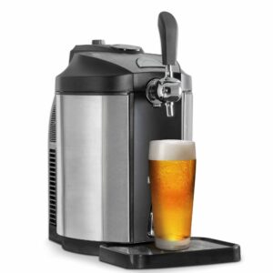 Baridi 5L Beer Draught Dispenser Tap Machine with Integrated Cooling for 5L Kegs - DH49