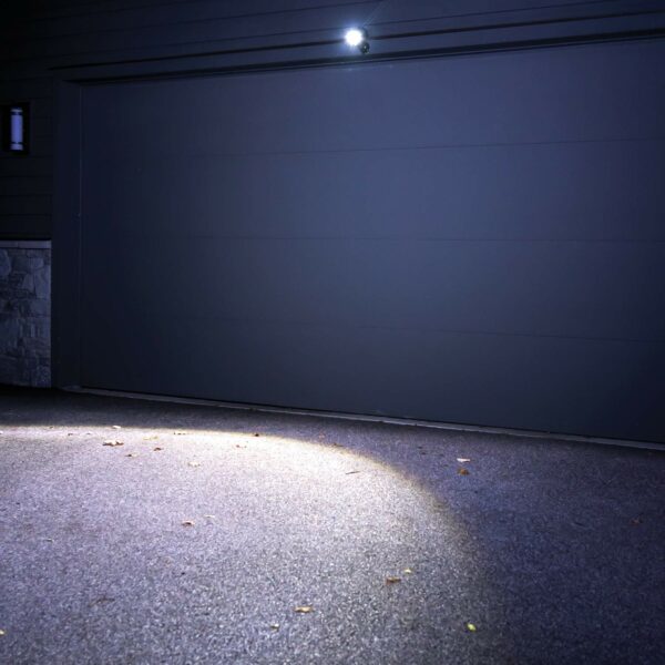 Mr Beams MB390 300-Lumen Weatherproof Wireless Battery Powered LED Ultra Bright Spotlight with Motion Sensor, Brown