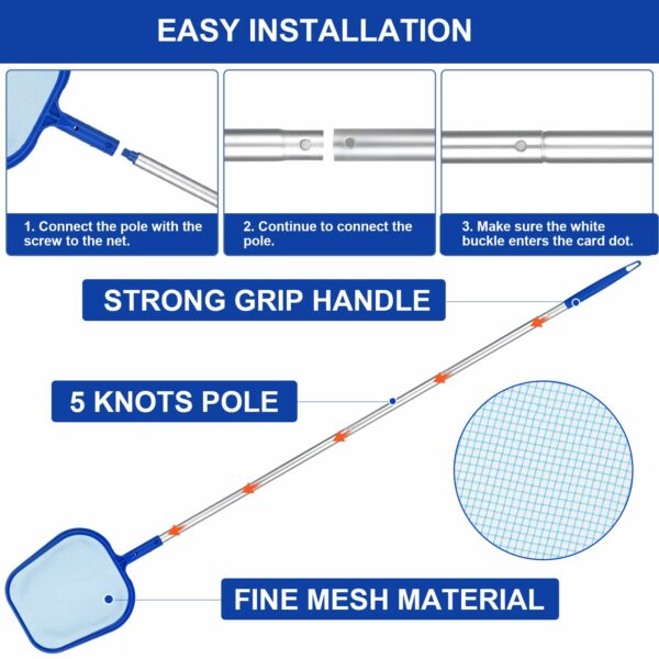 Pool Nets for cleaning Pool Leaf Net Pool Cleaning for Catching Floating Leaves