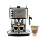 De'Longhi Scultura Traditional Barista Pump Espresso Machine, Coffee and Cappuccino Maker, ECZ351BG, Champagne