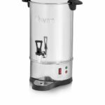Swan SWU10L Catering Urn with Automatic Temperature Control, Drip Tray, 10L, 1600W, Stainless Steel, Silver