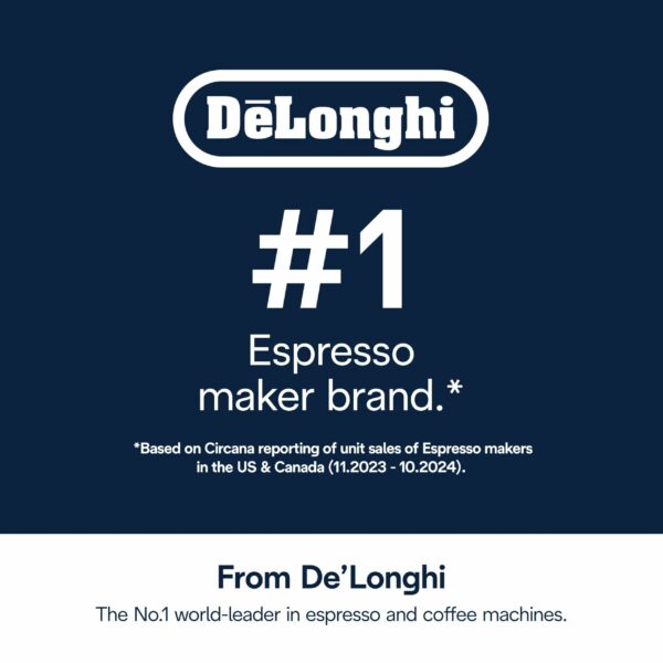 De'Longhi EcoDecalk Descaler DLSC500, 5 Decalcification Doses, Coffee Machine Descaler, Coffee Machine Maintenance Accessory
