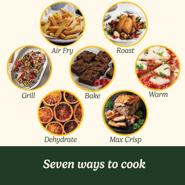 Cuisinart XXL10.4L Air Fryer with 2 x 5.2L Drawers |PFAS Free|Chemical-free cooking | Air Fry, Roast, Grill, Bake, Dehydrate, Max Crisp, Keep Warm | Dual Zones - cook 8+ portions|Dishwasher Safe