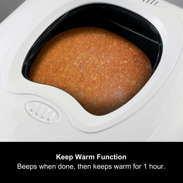 Morphy Richards Fastbake Breadmaker, 12 Programmes, 1.5lb, 2lb Loaf Sizes, 13 Hour Delay Timer, Keep Warm, 48281