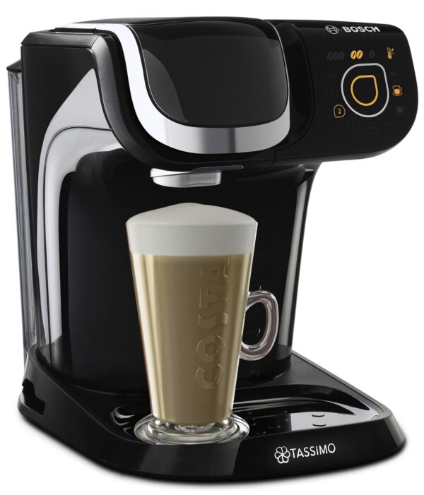 Bosch My Way 2 1.3 Litre Coffee Machine | 1500 Watt | Black | TAS6502GB