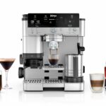 Ninja Luxe Premier 3-in-1 Coffee Machine Easy to Use, 4 Automated Froth Presets, Silver, ES601UK
