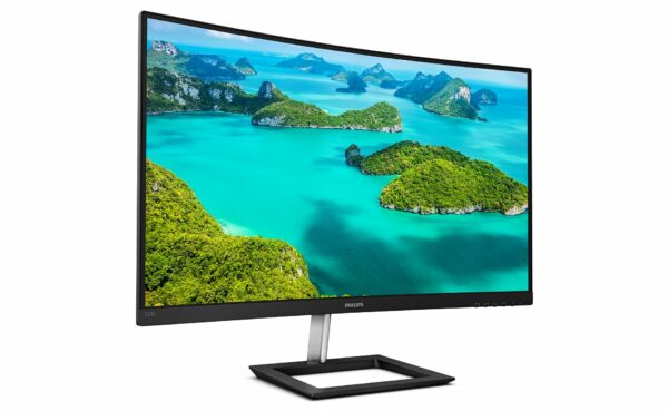 Philips 328E1CA - 32 inch Curved 4K Monitor, 60Hz, 4ms, VA, Speakers, Flicker Free, Adaptive Sync (3840 x 2160 @ 60 Hz, 250 cd/m², 4 ms, HDMI2.0 / DP1.2)