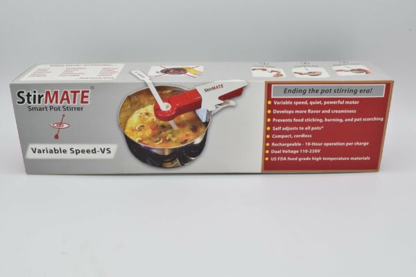 STIRMATE Smart Pot Stirrer Gen 2 Rechargeable Colonial Red