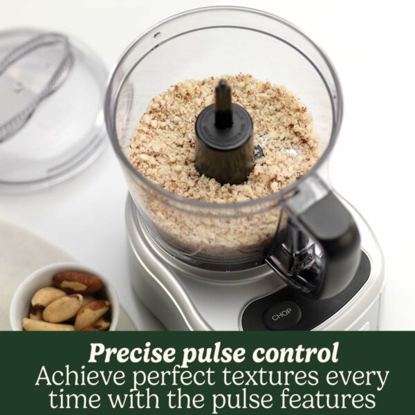 Cuisinart Mini Prep Pro - Mini Chopper and Compact Processor in 1, Multifunctional, Reversible Stainless Steel Blade, BPA Free 900ml Work Bowl, Compact Powerhouse, Dishwasher Safe Parts