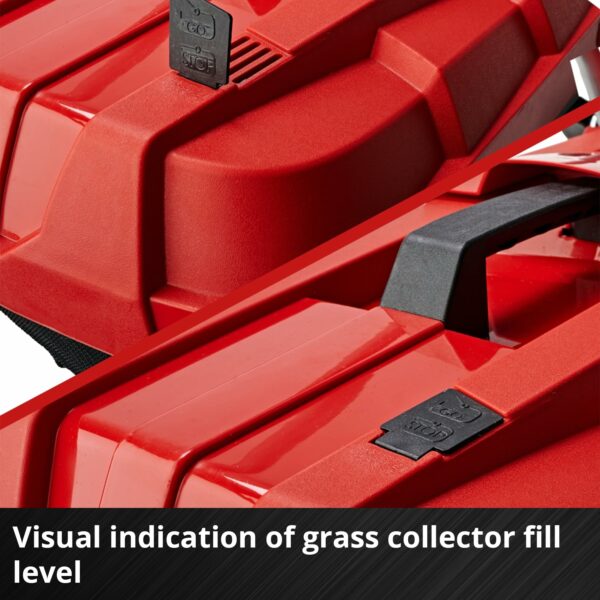 Einhell Power X-Change 18/33 Cordless Lawnmower - 18V, Brushless Motor, 33cm Cutting Width, 30L Grass Box, 5 Cutting Heights - GE-CM 18/33 Li Solo Battery Lawn Mower (Battery Not Included)