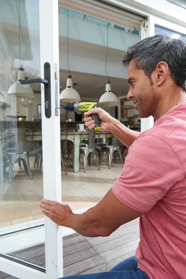 Ryobi ERGO-A2 4V Cordless Screwdriver Kit, Amazon Exclusive, Hyper Green, 1 Pack