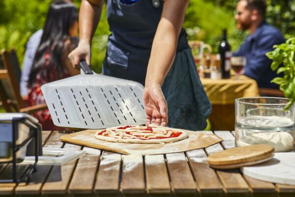 Ooni 12 Perforated Pizza Peel, Pizza Paddle, Pizza Oven Accessories, Pizza Peel for Award Winning Pizza Oven