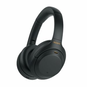 Sony WH-1000XM4 Noise Cancelling Wireless Headphones - 30 hours battery life - Over Ear style - Optimised for Alexa and the Google Assistant - with built-in mic for phone calls - Black