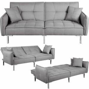Yaheetech Sleeper Sofa Couch Bed