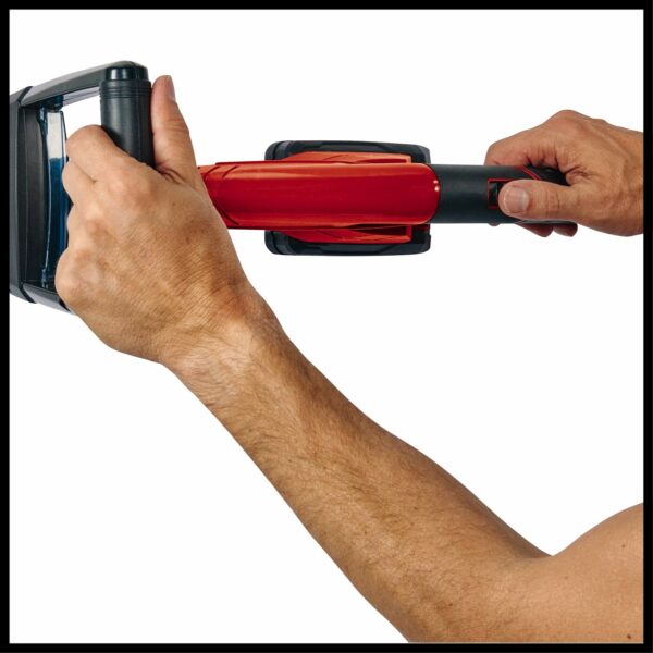 Einhell Power X-Change 18V Cordless Grout Cleaner - Adjustable Telescopic Long Handle, Replaceable Brushes (Nylon And Steel Included) - GE-CC 18 Li Solo (Battery Not Included)