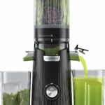 Juicer Machines, Cold Press Juicer Whole Fruit and Vegetable with 5.3" Wider and Larger Feeding Chute
