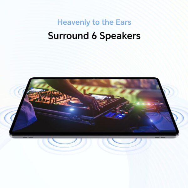 HONOR Pad X9, 11.5-Inch Wi-Fi Tablet, 4GB+128GB, 120Hz 2K FullView Display, 6 Speakers, Android 13, Space Grey