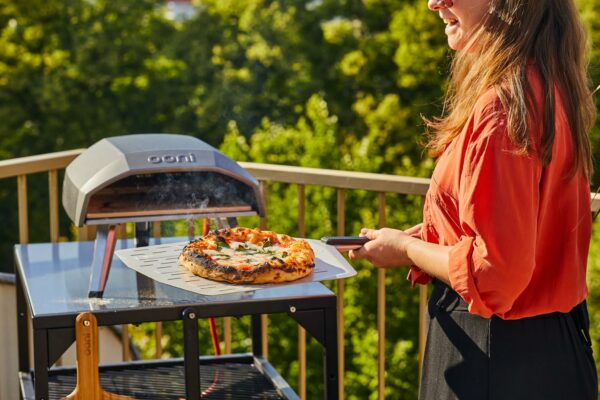 Ooni 12 Perforated Pizza Peel, Pizza Paddle, Pizza Oven Accessories, Pizza Peel for Award Winning Pizza Oven