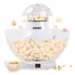 Duronic Popcorn Machine POP50 WE Popcorn Maker Machine, Healthy Hot Air Pop Corn Popper Home Snacks for Movie Nights Parties Events Picnics - White