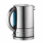Dualit Architect Kettle | 1.5 L 2.3 KW Stainless Steel | Rapid Boil and Patented Pure Pour Non-Drip Spout | Measuring Window with Cup Level Indicators | CJK1, Black Trim Brushed Body