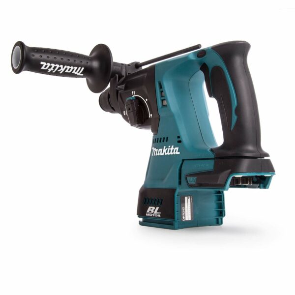 Makita Brushless Rotary Hammer Drill DHR242Z 18v LXT + DX01 Dust Extractor Unit