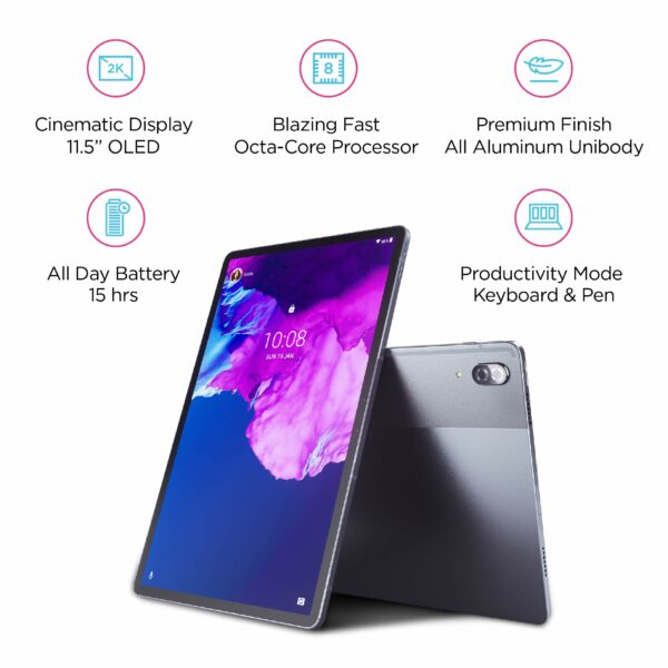 Lenovo Tab P11 Pro Wi-Fi 128GB - Slate Grey (with Keyboard Pack and Precision Pen 2)