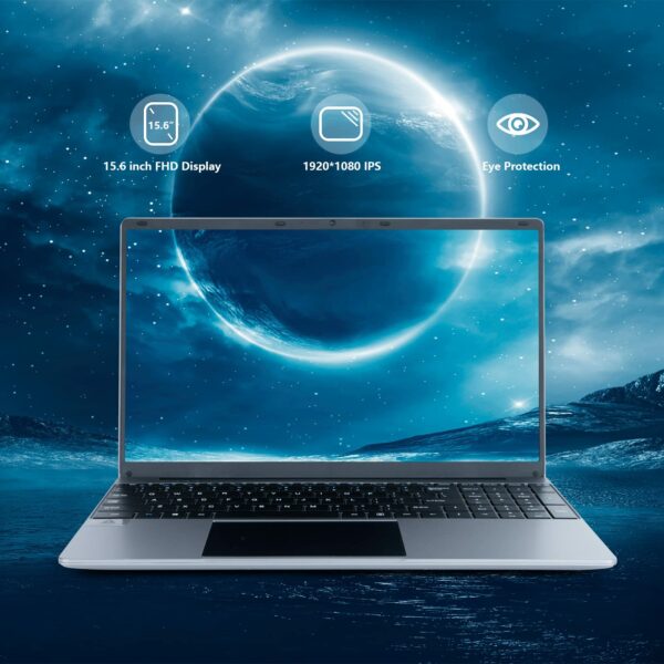 Geviar Laptop Computer 15.6'' with 1080P FHD Display, Quad-Core Intel Celeron N5095 Processors, 12GB DDR4 512GB SSD,Windows 11 Laptop Computers (AN-X17)