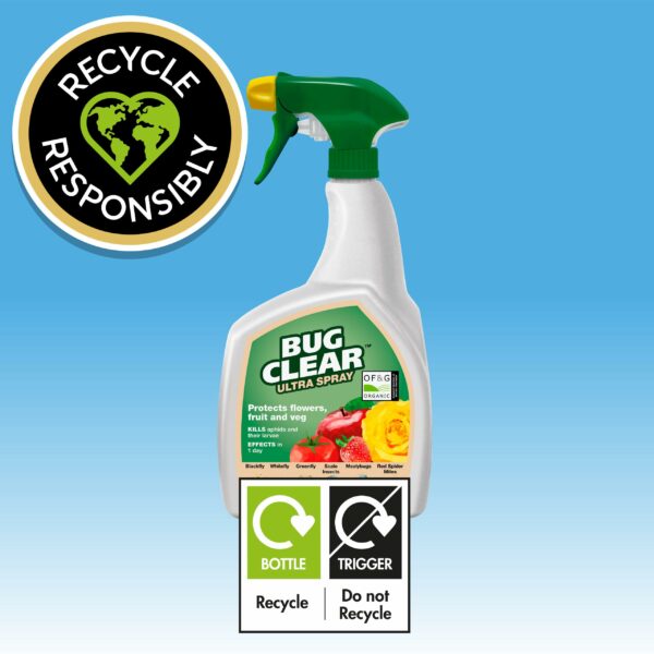 Bug Clear Ultra Fruit and Veg Plant Protection, Ready To Use, 800 ml