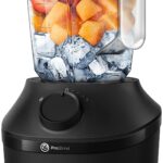 Philips Blender 3000 Series, ProBlend System, 1.9L Maximum Capacity, 1L Effective Capacity, 450W, 1 Speed Setting + Pulse, Plastic Jar, Black, (HR2041/01), Smooth blends with no lumps in 45 seconds*
