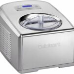 Cuisinart Ice Cream and Gelato Maker | Makes Ice Cream, Gelato, Sorbet, Frozen Yoghurt in 40 Mins | Homemade desserts | Easy to use at home | No Need to Pre-Freeze Bowl | Stainless Steel | ICE100BCU