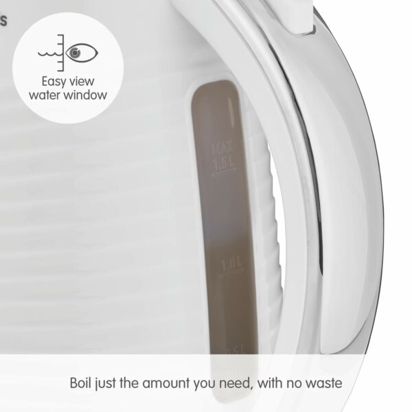 Morphy Richards Jug Kettle Dune 108269, Plastic, 3000 W, 1.5 liters, White