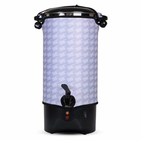 Made Safer - Hot Water Urn, Boiling Dispenser for Tea & Drinks, Low Energy & Versatile Boiler, Designed in the UK, 7.5L (40 Cups)