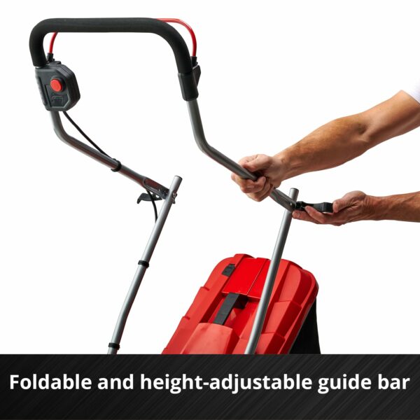 Einhell Power X-Change 18/33 Cordless Lawnmower - 18V, Brushless Motor, 33cm Cutting Width, 30L Grass Box, 5 Cutting Heights - GE-CM 18/33 Li Solo Battery Lawn Mower (Battery Not Included)