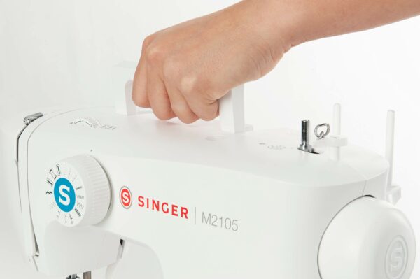 Singer M2105 Sewing Machine, White, One Size