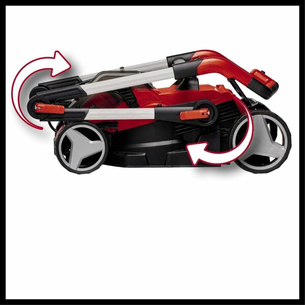 Einhell GE-CM 36/34-1 Li-Solo Power X-Change Battery-Powered Lawnmower (36 V, Li-Ion, 33.5 cm Cutting Width, 5 Level Center Cutting Height Adjustment, No Battery or Charger)