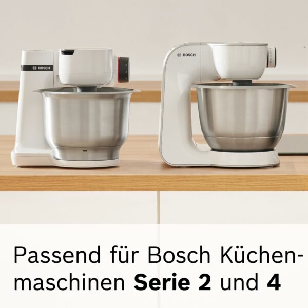 Bosch MUZ45XTM1 Tasty Moments Accessory Kit for Kitchen Machines, Stainless Steel