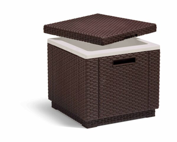 Allibert by Keter California Ice Box Outdoor Cooler - Brown