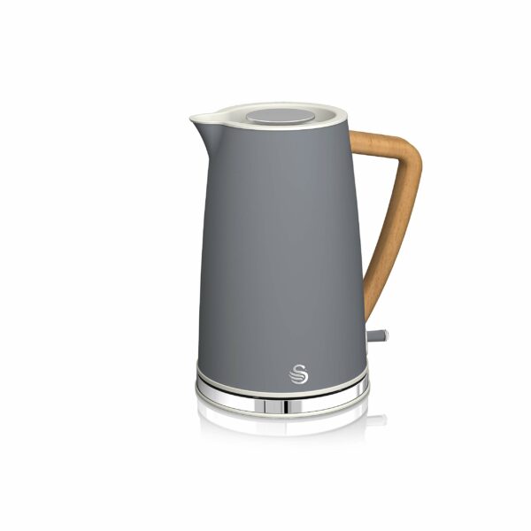 Swan Nordic 1.7 Litre Jug Kettle and 4 Slice Toaster Slate Grey