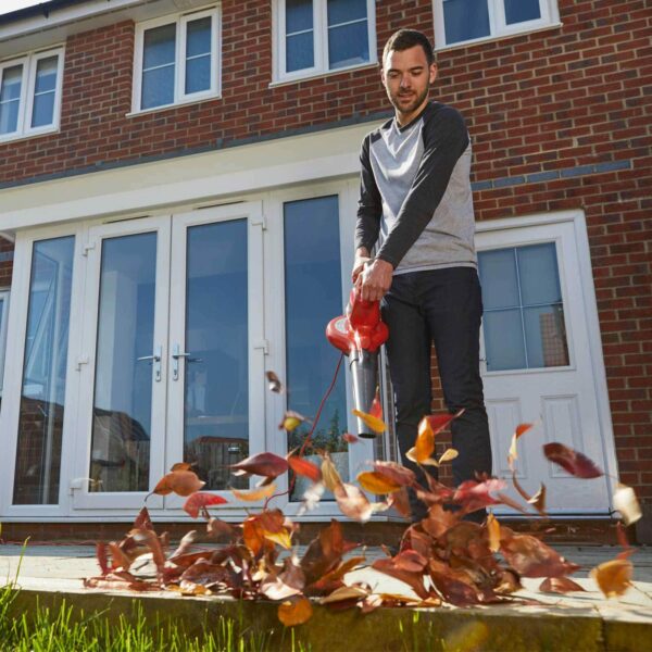 Flymo PowerVac 3000 Electric Garden Blower & Vacuum | 3-in-1 Powerful Leaf Blower, Vacuum & Mulcher | 3000W