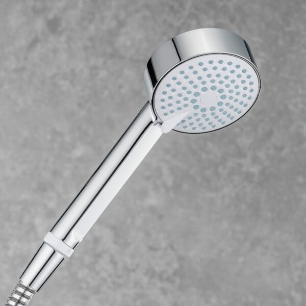 Mira Showers Beat Showerhead Handheld 4 Spray Shower Head 90 MM Chrome 2.1703.012