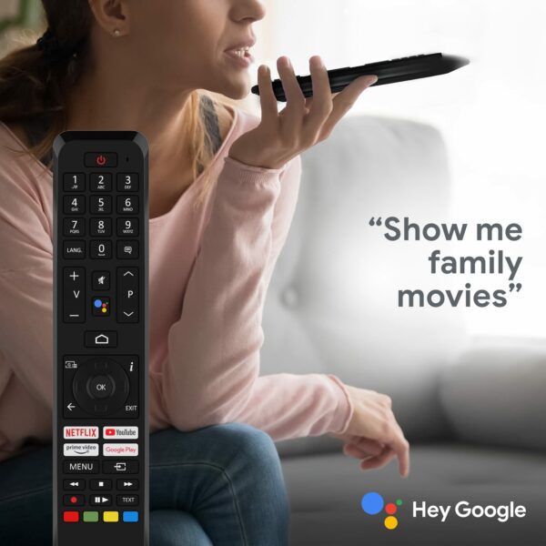 Panasonic 50 inch LX650 Android TV with Dolby Vision, Dolby Atmos and Voice Control, Compatible with Ok Google and Alexa