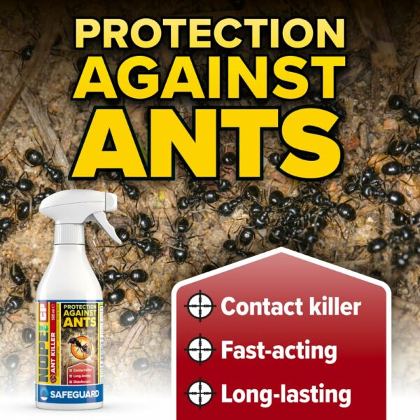 NOPE! CP Ant Killer Spray - 500ml - Spray Long-Lasting, Fast Acting for Indoor and Outdoor use