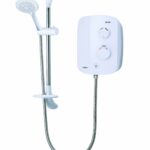 Triton Showers Bathrooms Power, White, 215 mm