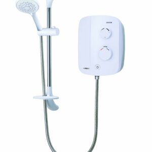 Triton Showers Bathrooms Power, White, 215 mm