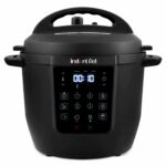 Instant Pot 5.7L Multicooker 7-in-1 Smart Cooker - Pressure, Slow, Steamer, Sauté, Yogurt Maker, Egg Cooker, Food Warmer - Stainless Steel, Black