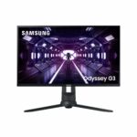 Samsung Odyssey G3 LF24G35TFWUXXU 24" FullHD 1080p 144Hz Gaming Monitor - 144Hz, 1ms, 1920x1080, Height Adjust, Pivot, VGA, HDMI, Displayport
