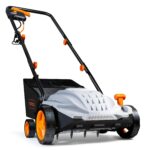 VonHaus Lawn Scarifier Aerator Rake Electric 1500W – for Dethatching/Raking Grass of Thatch, Moss, Dead Leaves and Aerates Soil