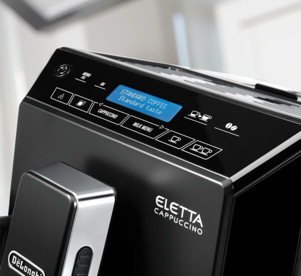 De'Longhi Eletta, Fully Automatic Bean to Cup Coffee Machine, Cappuccino and Espresso Maker, ECAM 44.660.B, 2 liters, Black